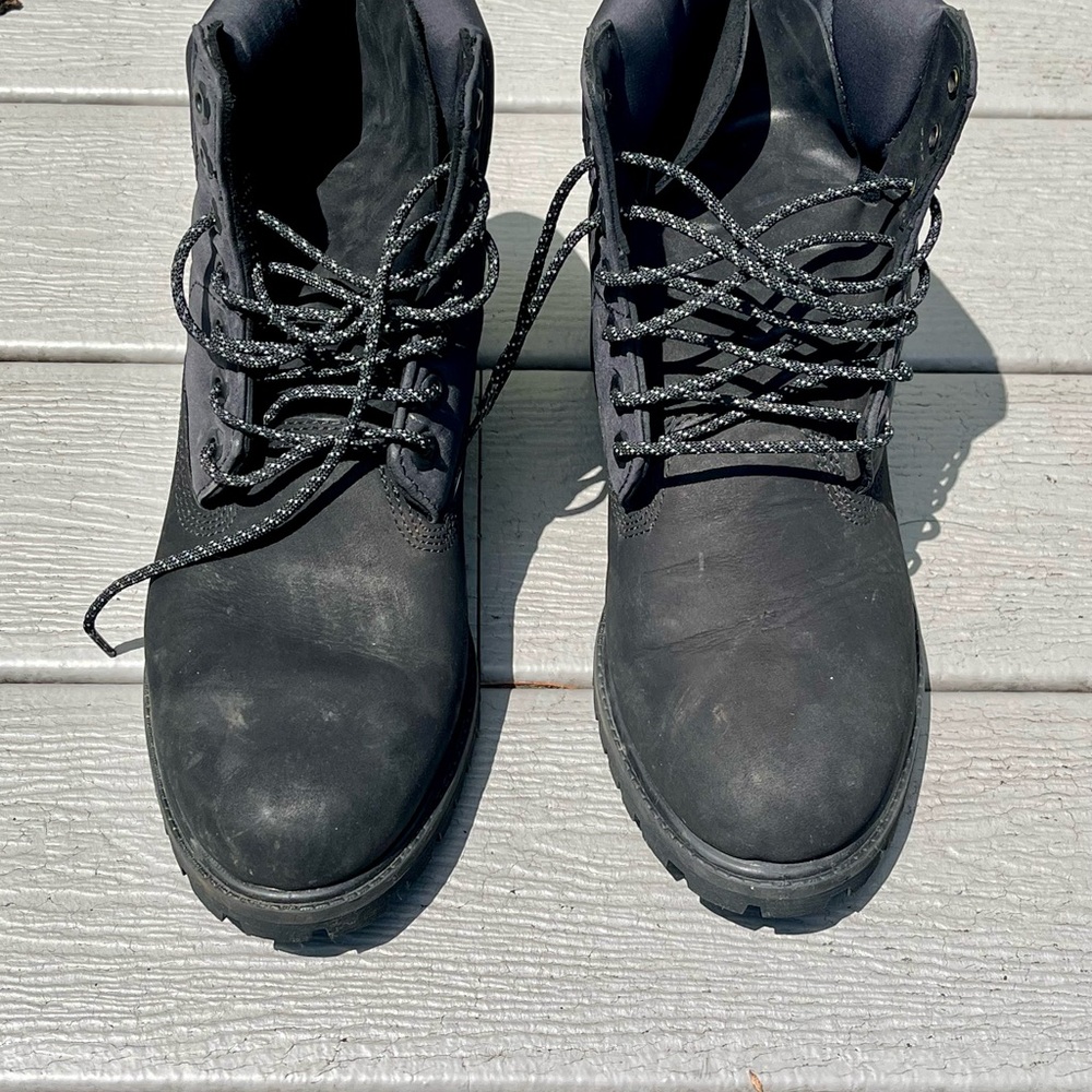 Timberland Black Men's Boots Size 8.5 EUC